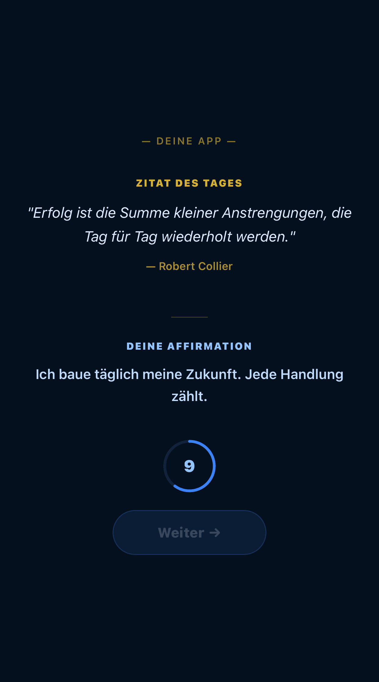 Self Planner screenshot 3