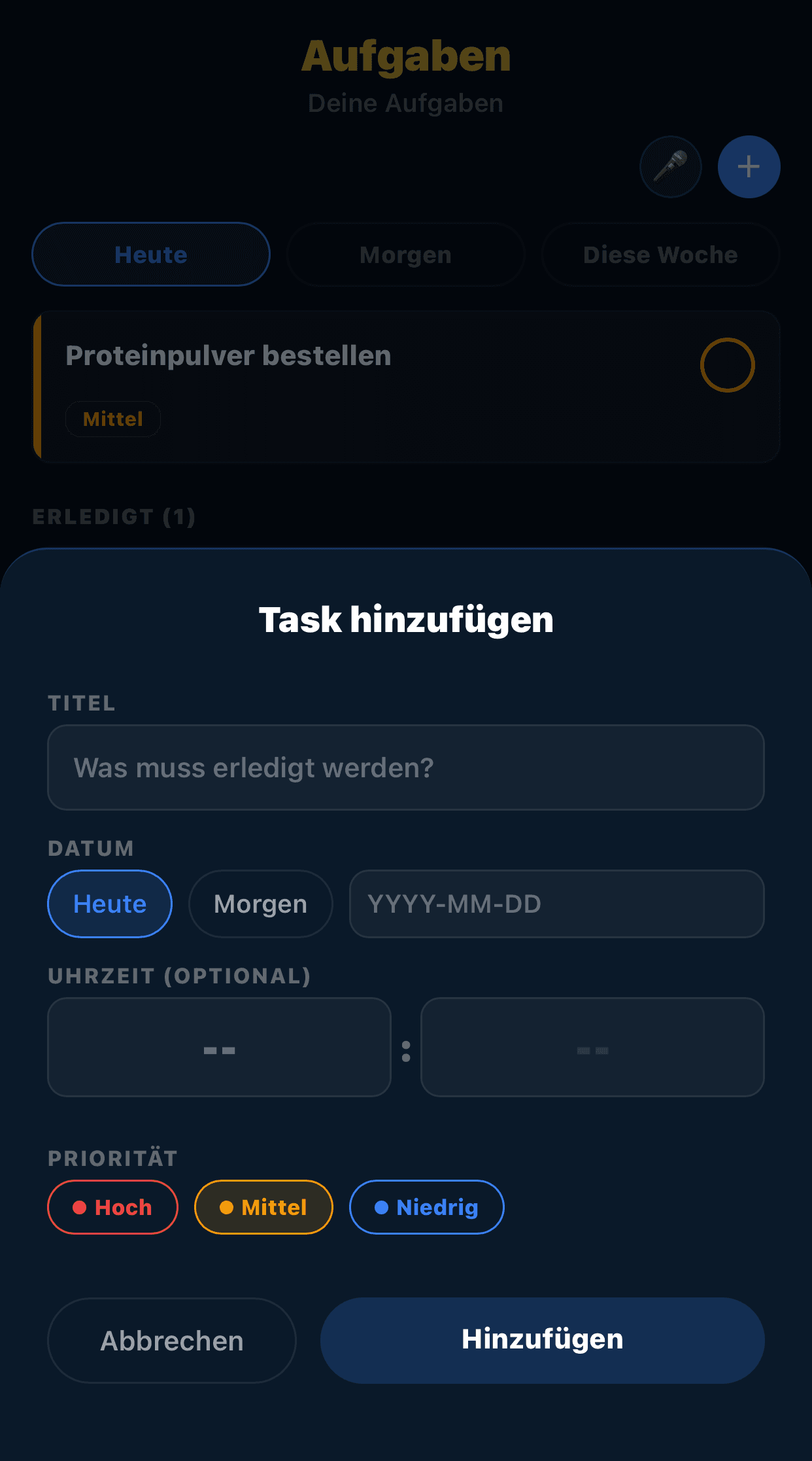 Self Planner screenshot 1